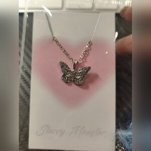 Elegant Butterfly Pendant Necklace